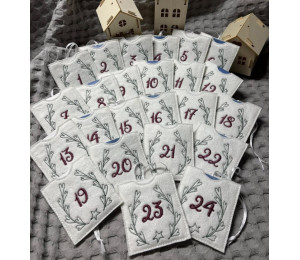 Stickserie ITH - Tee Adventskalender Vol. 2